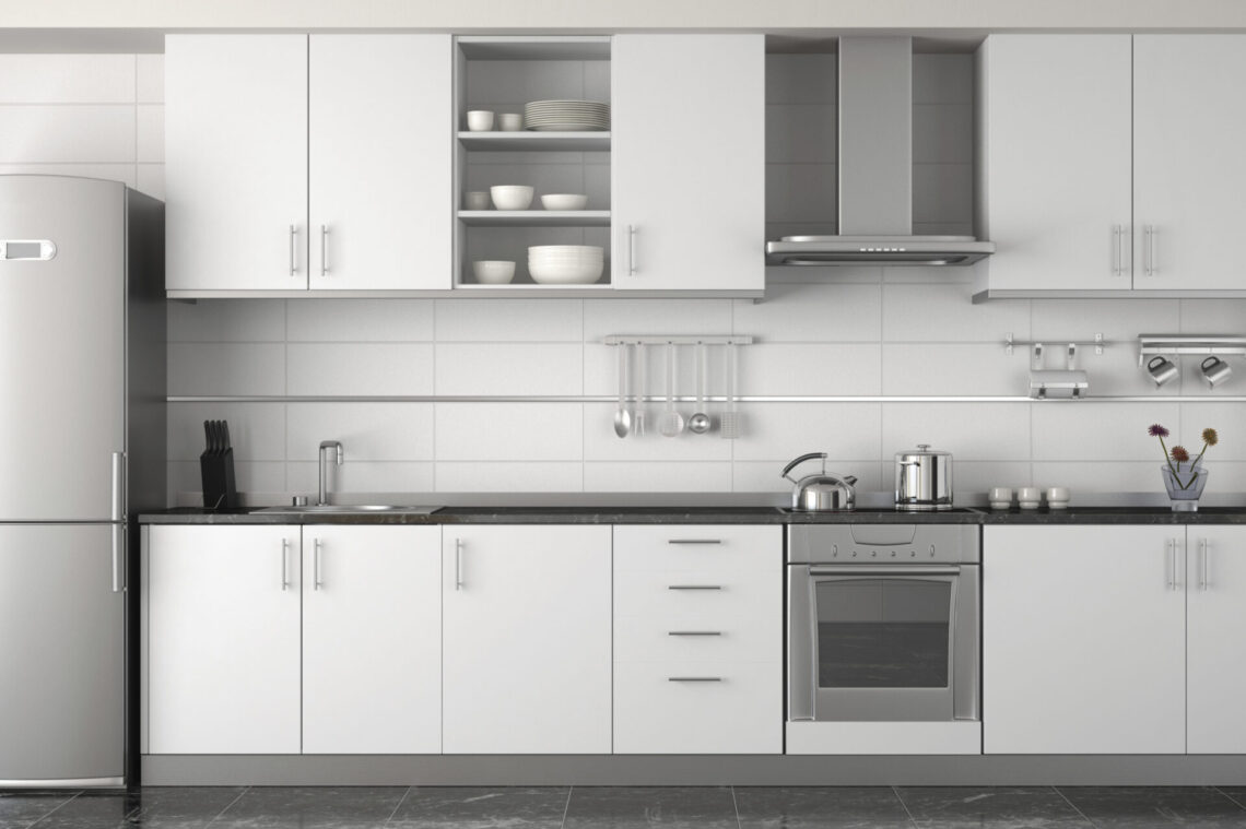 Modern White Kitchen Design - Kitchen Connection